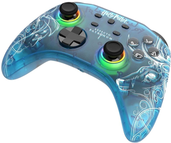 Kontroler Trade Invaders Nintendo Switch Harry Potter Expecto Patronum Blue (3760178626354) - obraz 3