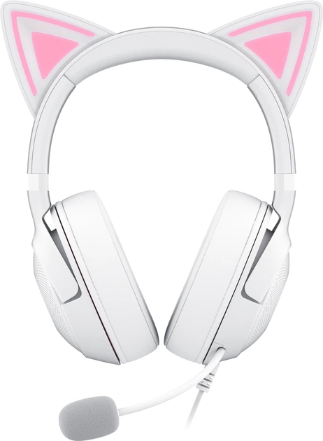 Słuchawki Razer Kraken Kitty V2 White (RZ04-04730600-R3M1) - obraz 5