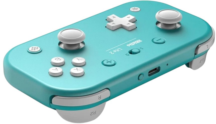 Бездротовий геймпад 8BitDo Lite 2 Bluetooth Gamepad Turquoise (6922621502326) - зображення 4