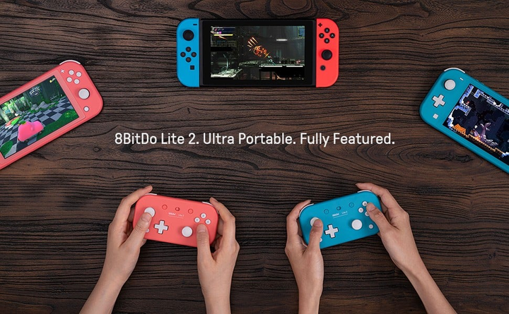 Бездротовий геймпад 8BitDo Lite 2 Bluetooth Gamepad Turquoise (6922621502326) - зображення 11