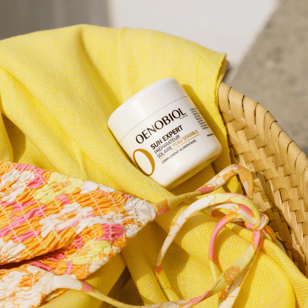 Suplement diety Oenobiol Sun Expert Protector Celular ochrona przeciwsłoneczna dla skóry wrażliwej 30 kapsułek (8713304956868) - obraz 4