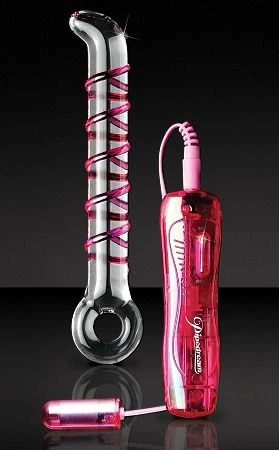 Стеклянный вибратор для точки G Pipedream Icicles No. 4 (08722000000000000) - Фото 2 Стеклянный вибратор для точки G Pipedream Icicles No. 4 (08722000000000000) - изображение 2