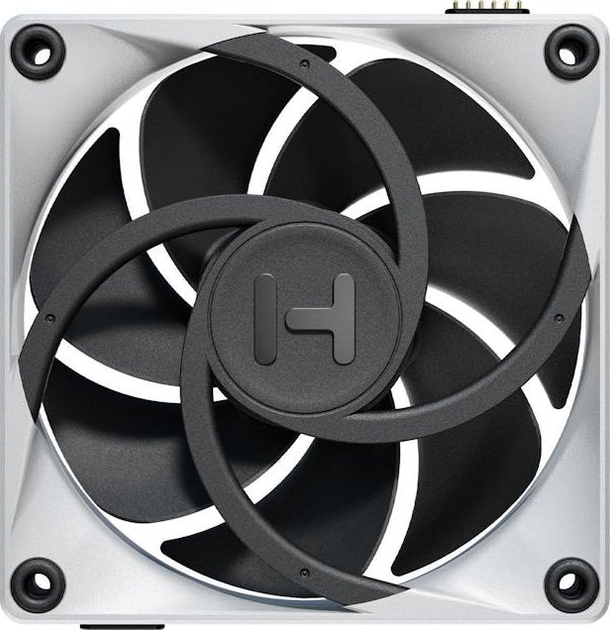 Вентилятор Hyte THICC FP12 Triple Fan 3 Pack 120 mm Black/Grey (FAN-HYTE-FP12-BW-3) - зображення 3