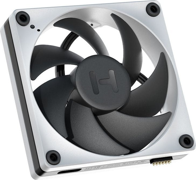 Вентилятор Hyte THICC FP12 Triple Fan 3 Pack Nexus Portal 120 mm Black/Grey (FAN-HYTE-FP12-BW-3) - зображення 5