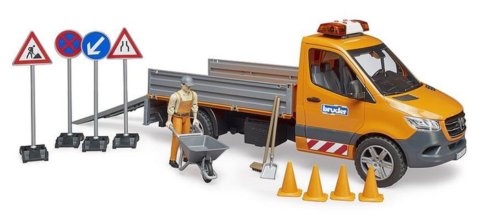 Samochód komunalny Bruder MB Sprinter 02677 (4001702026776) - obraz 3