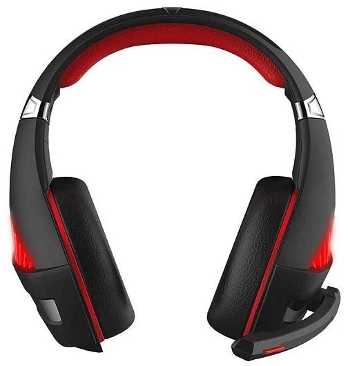 Навушники гарнітура REAL-EL GDX-7600 Black/Red чорний/червоний (265794) - Фото 3 Навушники гарнітура REAL-EL GDX-7600 Black/Red чорний/червоний (265794) - зображення 3