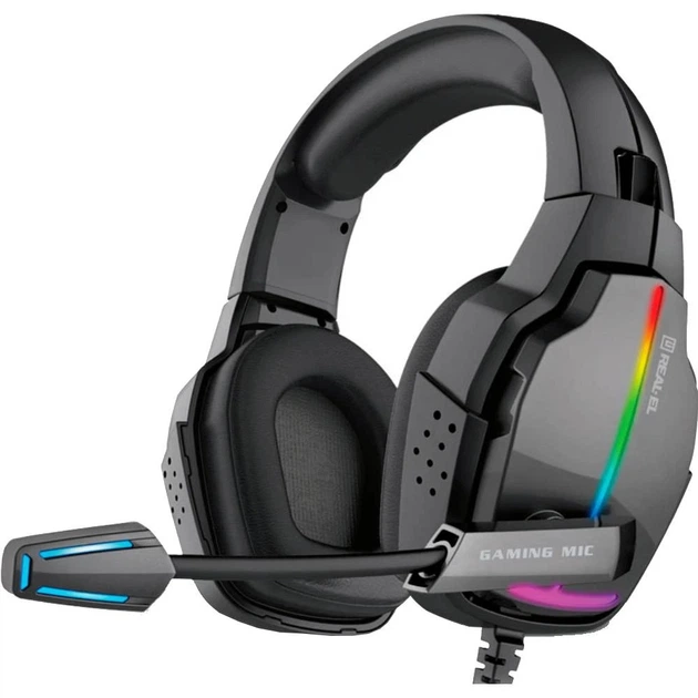 Навушники гарнітура REAL-EL GDX-7780 Black чорний (449270) - зображення 11