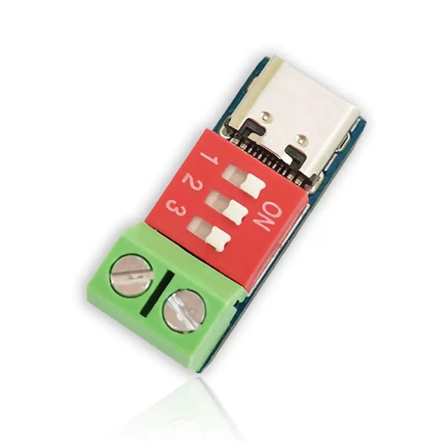 PD триггер универсальный с переключателем 5/9/12/15/20 V USB Type-C PD 2.0/3.0 QC2.0/QC3.0 AFC - изображение 4