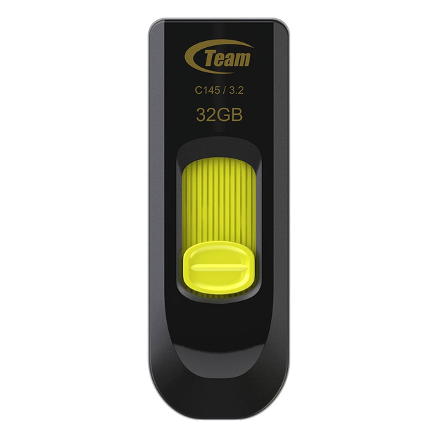 Флеш-накопитель USB3.0 32GB Team C145 Yellow (TC145332GY01) - изображение 1