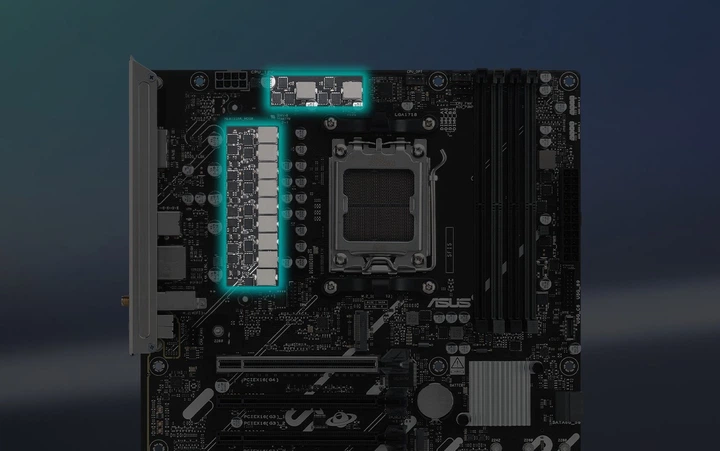 Материнська плата Asus Prime B840M-A-CSM Socket AM5 - зображення 9