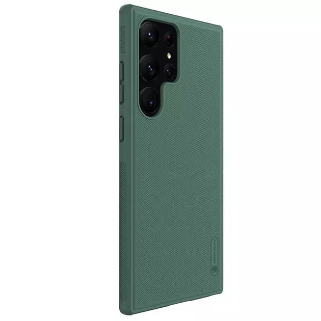 Чехол Nillkin Matte Pro для Samsung Galaxy S23 Ultra Зеленый / Deep Green - Фото 4 Чехол Nillkin Matte Pro для Samsung Galaxy S23 Ultra Зеленый / Deep Green - изображение 4