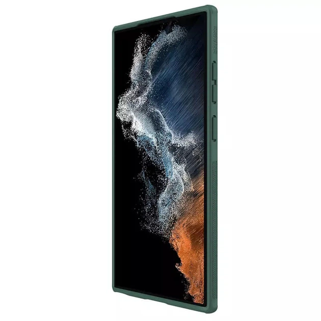 Чехол Nillkin Matte Pro для Samsung Galaxy S23 Ultra Зеленый / Deep Green - Фото 5 Чехол Nillkin Matte Pro для Samsung Galaxy S23 Ultra Зеленый / Deep Green - изображение 5