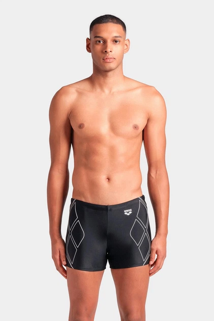 Плавки чоловічі Arena GRAPHIC SWIM SHORT 009083-501 105 Чорний - Фото 1 Плавки чоловічі Arena GRAPHIC SWIM SHORT 009083-501 105 Чорний - изображение 1