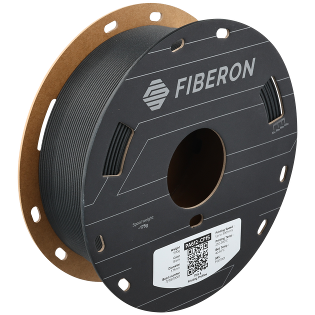 Філамент Fiberon нейлон для 3D-друку 0.5 кг Black (6938936714644) - Фото 4 Філамент Fiberon нейлон для 3D-друку 0.5 кг Black (6938936714644) - зображення 4