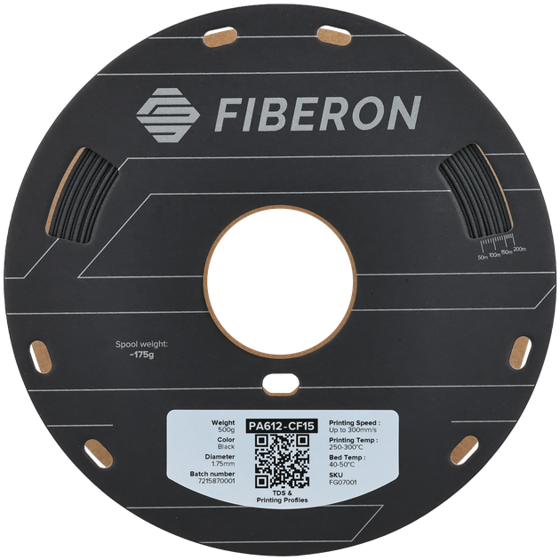 Філамент Fiberon нейлон для 3D-друку 0.5 кг Black (6938936714644) - Фото 5 Філамент Fiberon нейлон для 3D-друку 0.5 кг Black (6938936714644) - зображення 5