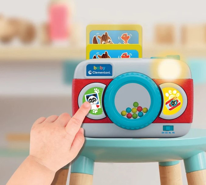 Балакуча дитяча камера Clementoni Baby Camera 17527 (8005125175277) - зображення 3