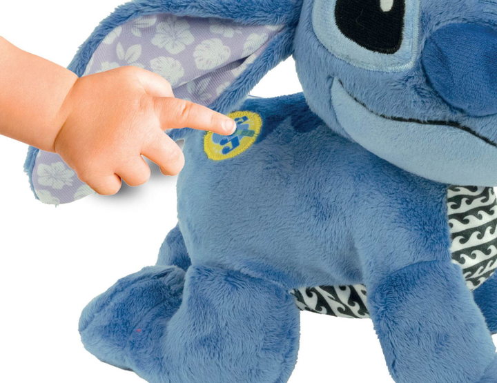 Maskotka interaktywna Clementoni Disney Baby Stitch Raczkujemy razem 17537 (8005125175376) - obraz 3