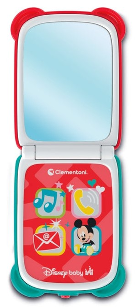 Telefon dziecięcy Clementoni Disney Baby Mickey Flip-Phone 17514 (8005125175147) - obraz 3