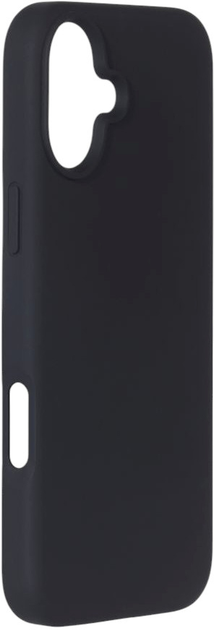 Etui Evelatus Premium MagSafe Soft Touch Silicone Case do Apple iPhone 16 Plus Black (4752192090692) - obraz 2