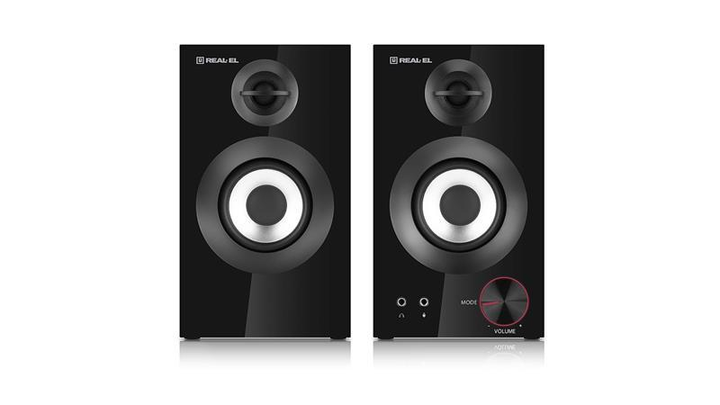 Акустична система REAL-EL S-420 Black Store - зображення 2