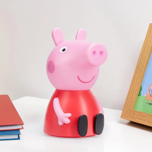 Lampka Paladone Świnka Peppa 18 cm (5056577736441) - obraz 4