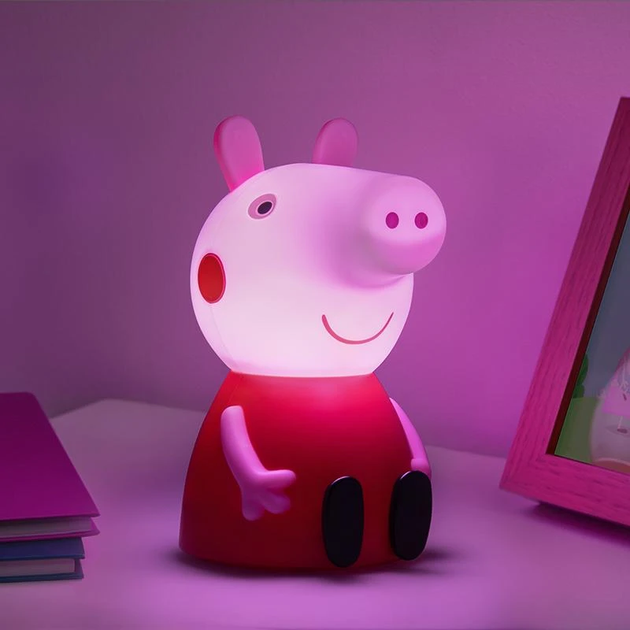 Lampka Paladone Świnka Peppa 18 cm (5056577736441) - obraz 5