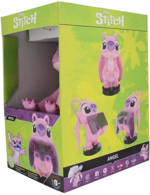 Stojak na telefon Exquisite Gaming Disney Stitch: Angel 20 cm (5060525896408) - obraz 5