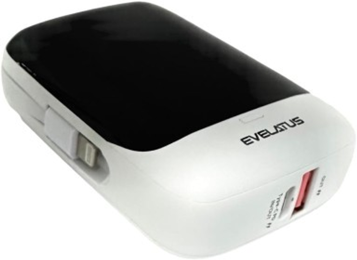 Powerbank Evelatus Fast Charging 22.5W 10000 mAh White (4752192089177) - obraz 3