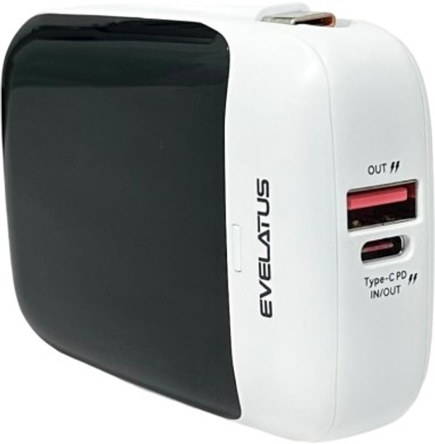 Powerbank Evelatus Fast Charging 22.5W 10000 mAh White (4752192089177) - obraz 4