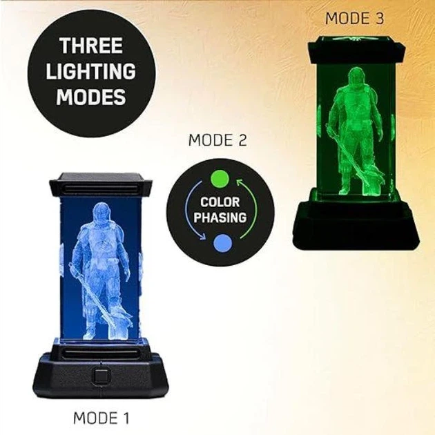 Lampka Paladone Star Wars The Mandalorian holograficzna 12 cm (5055964785840) - obraz 3