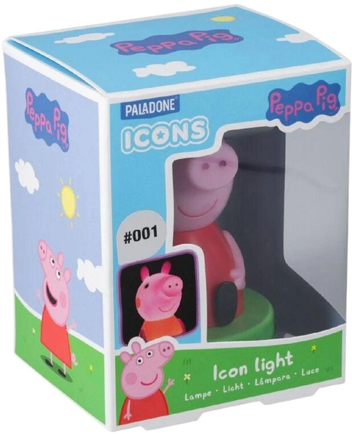 Lampka Paladone Peppa Pig Icon 11 cm (5056577737875) - obraz 3