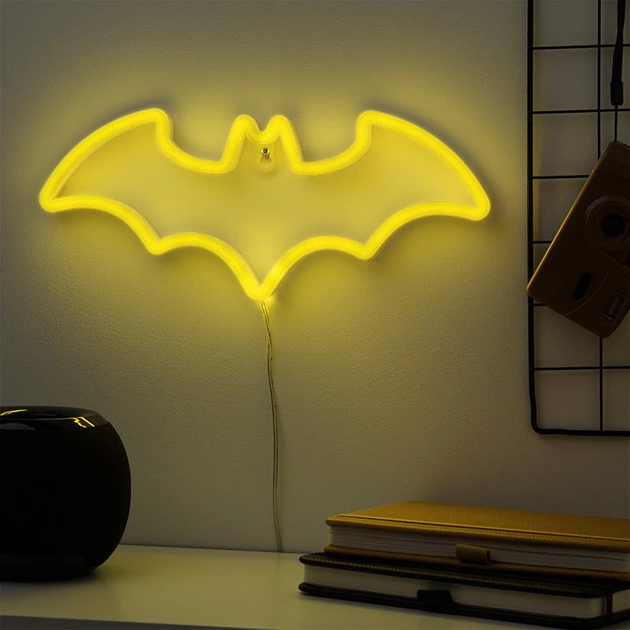 Lampka neonowa ścienna Paladone DC Comics Batman 12.8 cm (5056577741223) - obraz 8
