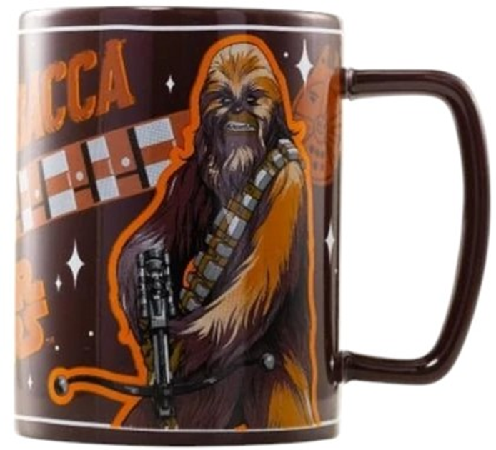 Kubek 3D Pyramid International Star Wars Chewbacca 440 ml (5063457007522) - obraz 3