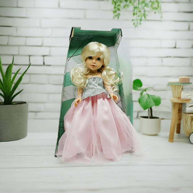 Музична Лялька Shantou «Beauty Star» у рожевій сукні, (45 см), українська мова - Фото 2 Музична Лялька Shantou «Beauty Star» у рожевій сукні, (45 см), українська мова - зображення 2