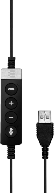 Навушники Epos | Sennheiser Impact SC 630 ML Black/Silver (1000552) - зображення 6