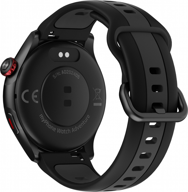 Смарт-годинник MyPhone Watch Adventure Black (SMA002891) - зображення 4