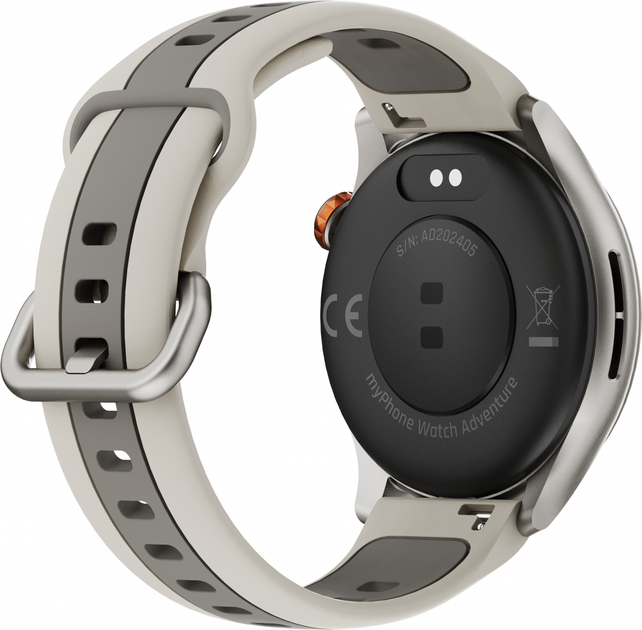 Smartwatch MyPhone Watch Adventure Warm Grey (SMA002925) - obraz 5