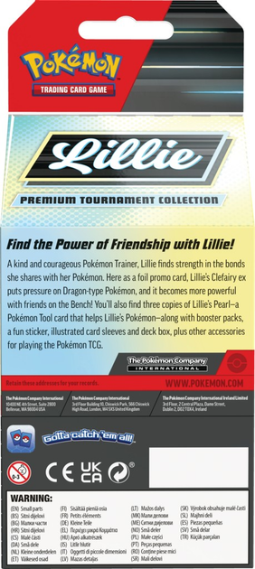 Набір Pokemon Company International Tournament Collection Lillie 100-10401 (196214109018) - зображення 4
