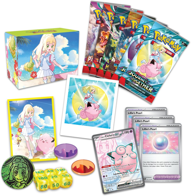 Набір Pokemon Company International Tournament Collection Lillie 100-10401 (196214109018) - зображення 5
