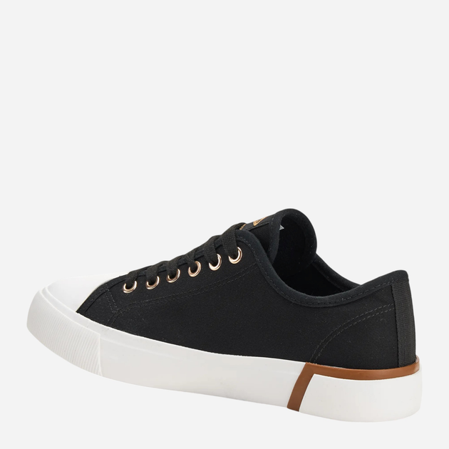 Trampki damskie materiałowe do kostki Lee Cooper LCW-25-31-3427L 37 24 cm Czarne - obraz 3