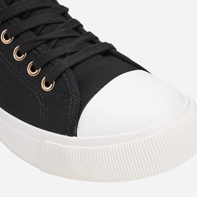 Trampki damskie materiałowe do kostki Lee Cooper LCW-25-31-3427L 37 24 cm Czarne - obraz 7