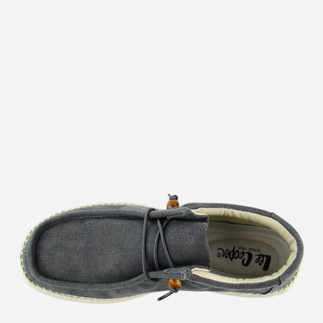 Mokasyny męskie Lee Cooper LCW-25-01-3231M 42 28 cm Szare - obraz 5