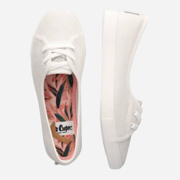 Buty wsuwane damskie Lee Cooper LCW-25-02-3313L 37 24 cm Białe - obraz 7