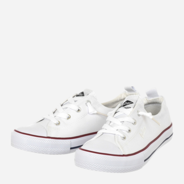 Жіночі кеди низькі Lee Cooper LCW-25-02-3296L 37 24.1 см Білі (5904292158843) - зображення 3