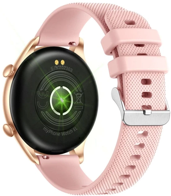 Смарт-годинник myPhone Watch EL Gold-Pink (SMA002669) - зображення 4