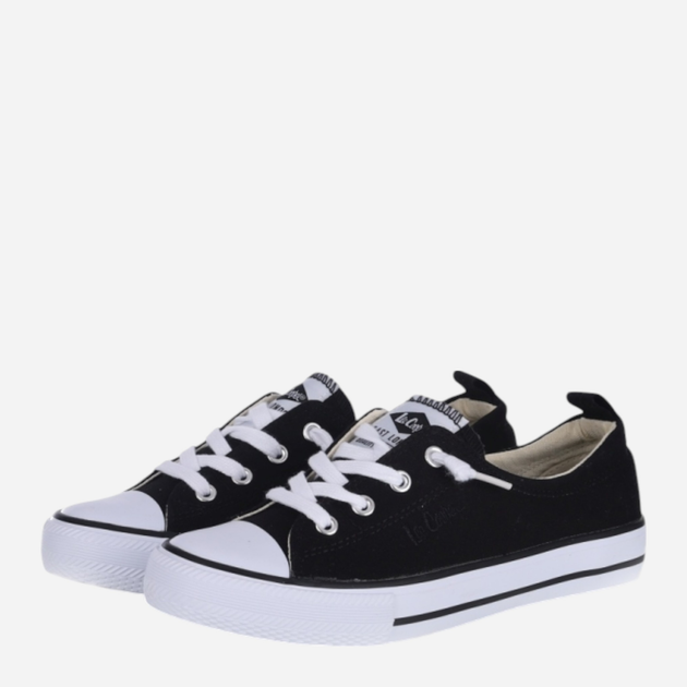 Trampki damskie materiałowe do kostki Lee Cooper LCW-25-02-3299L 39 25.5 cm Czarne - obraz 3