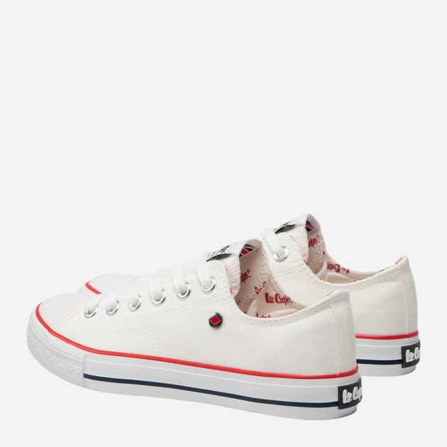 Жіночі кеди низькі Lee Cooper LCW-22-31-0875L 38 24.5 см Білі (5904292106073) - зображення 3