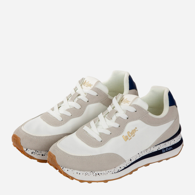 Sneakersy damskie Lee Cooper LCW-25-03-3365L 37 24.7 cm Białe - obraz 4
