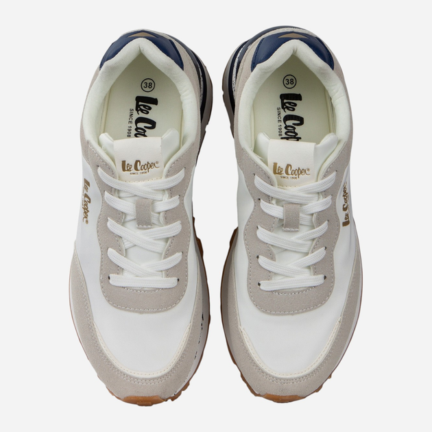 Жіночі снікери Lee Cooper LCW-25-03-3365L 39 26 см Білі (5904292172757) - зображення 5