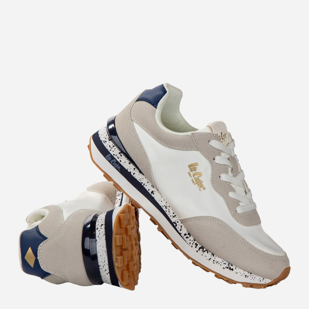 Sneakersy damskie Lee Cooper LCW-25-03-3365L 37 24.7 cm Białe - obraz 6